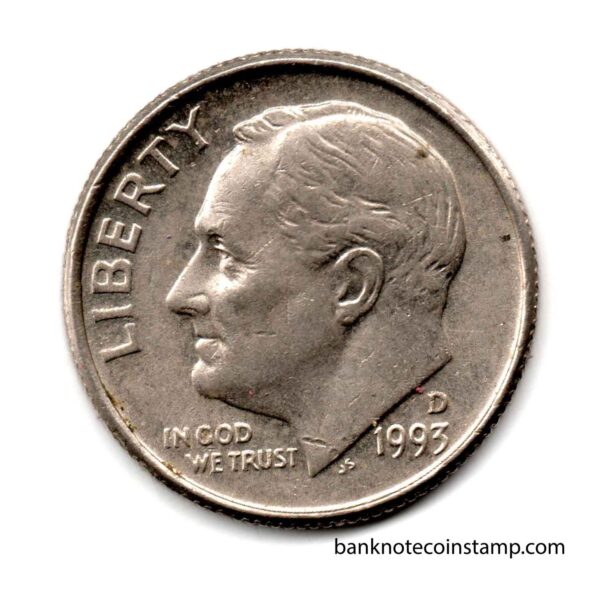 United States Of America One Dime Liberty Used Coin