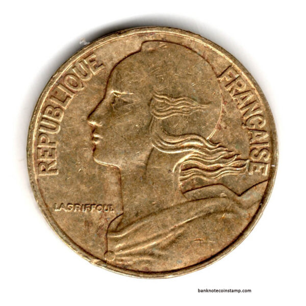 France 5 centimes Very Used Coin