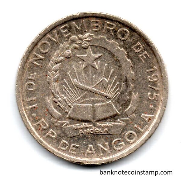 Angola 50 Kwanzas Used Coin