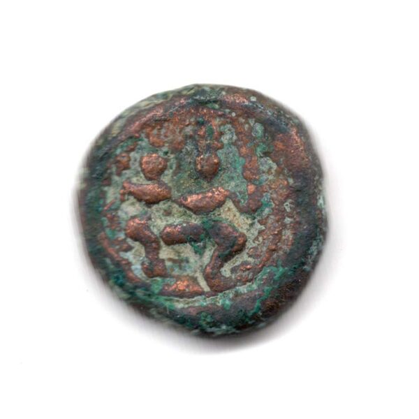 Thanjavur Nayak seated Sivan & Parvathy Coin M09