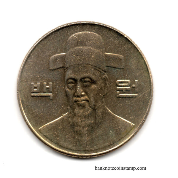 South Korea 100 Won Used Coin M52