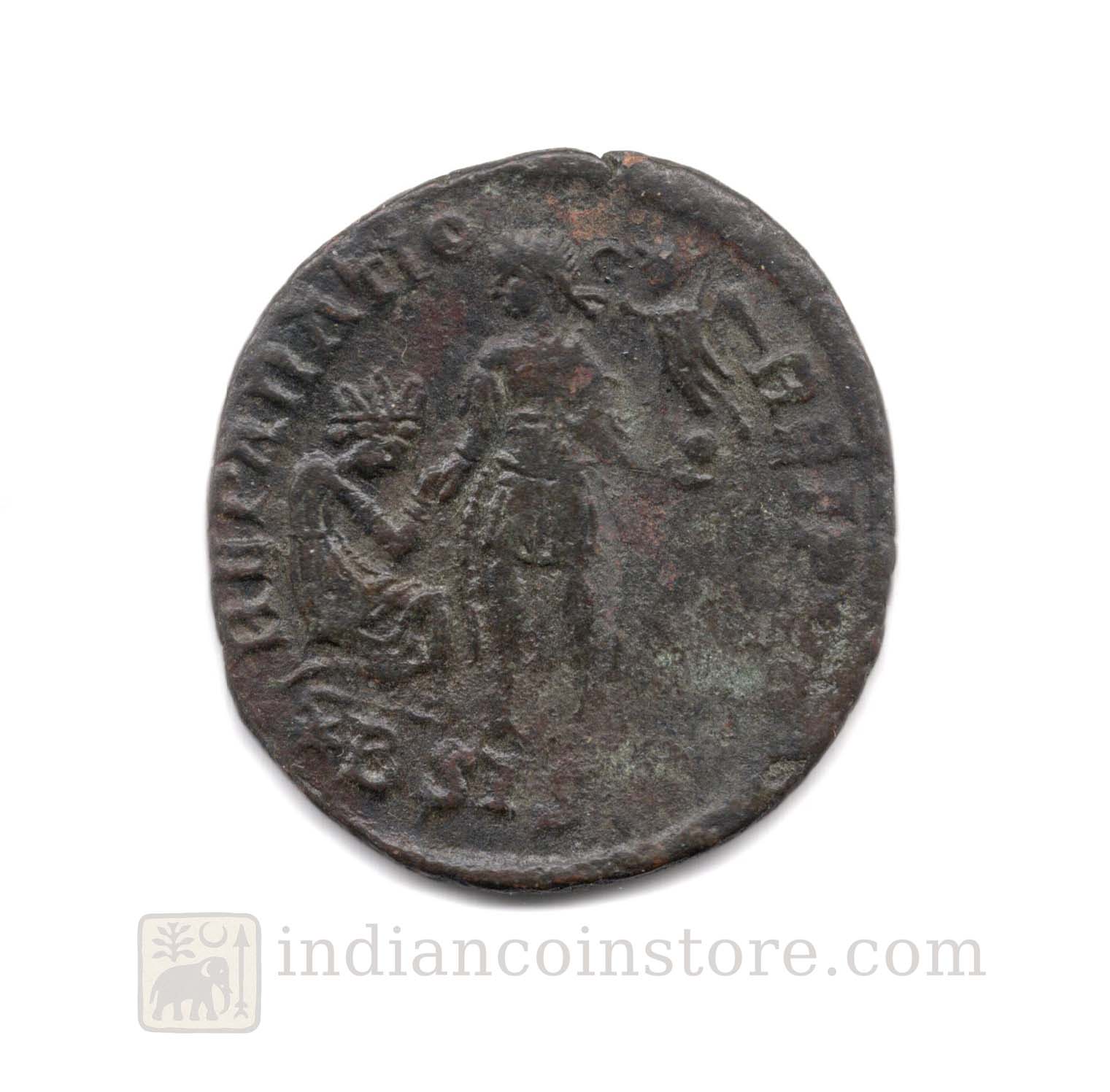 Gratian AE2 Maiorina – REPARATIO REIPVB – Ancient Roman Bronze Coin, AD 378–383