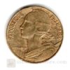 France 5 centimes Very Used Coin