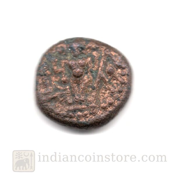 Senji Nayak Front Standing Vishnu Telugu legend Venkatappa Coin M93