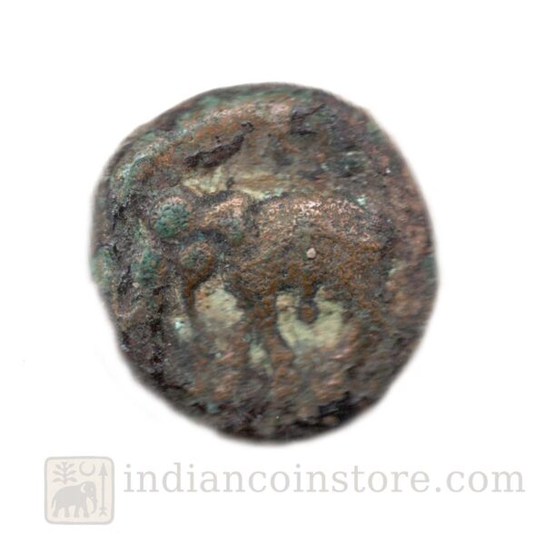 Devaraya II Vijayanagara Copper Kasu – Elephant Type, AD 1424–1446 M103
