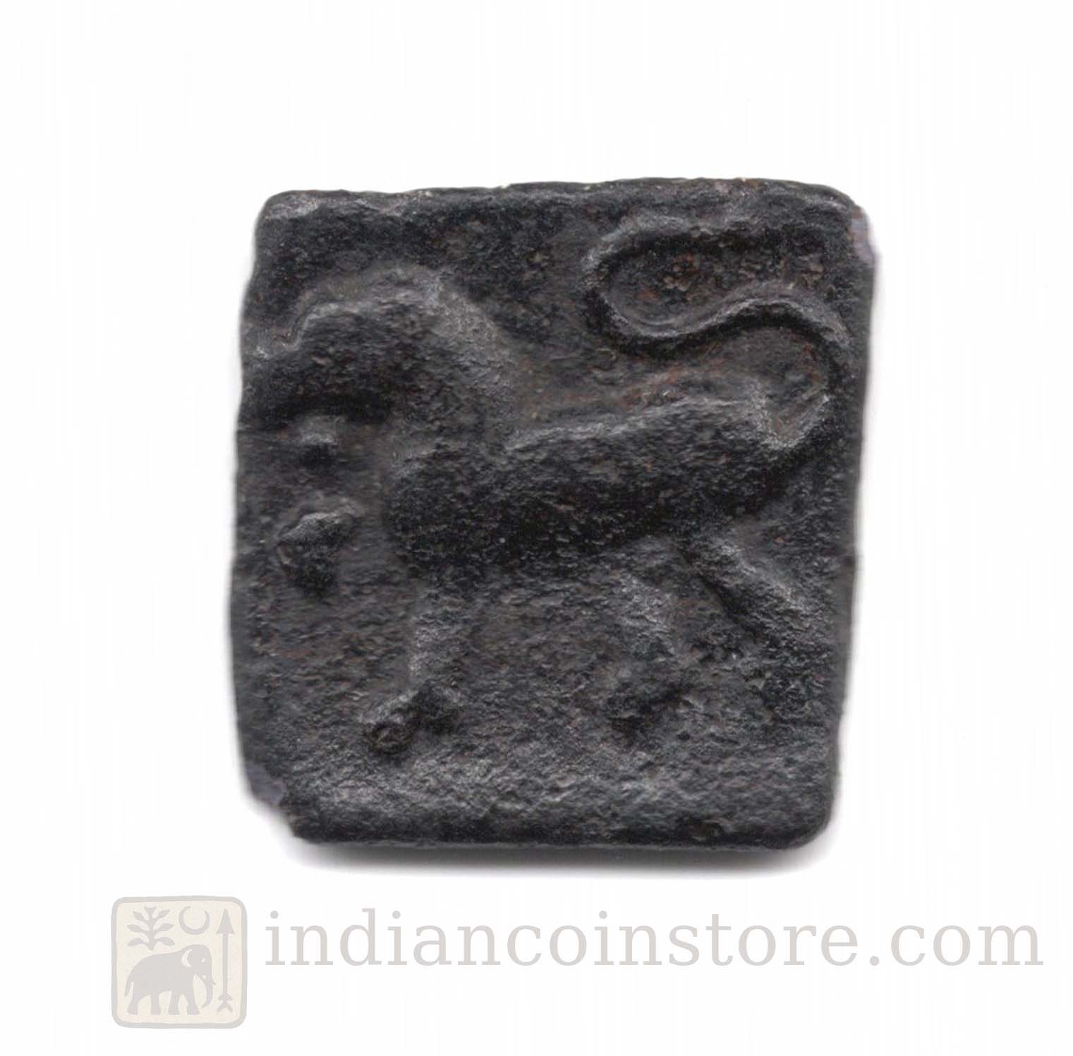 Rare Sangam Chola Copper Coin – Elephant & Tiger Type, c. 1st Century BCE